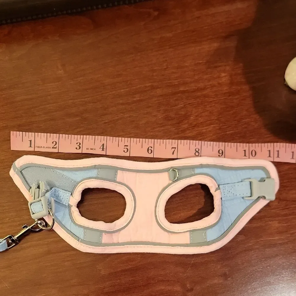 Pink and Blue Kitty Harness